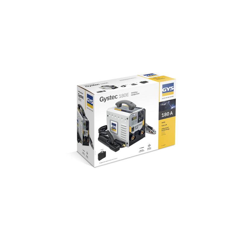 Poste à souder MMA | GYS | GYSTEC 180E AVEC VALISE